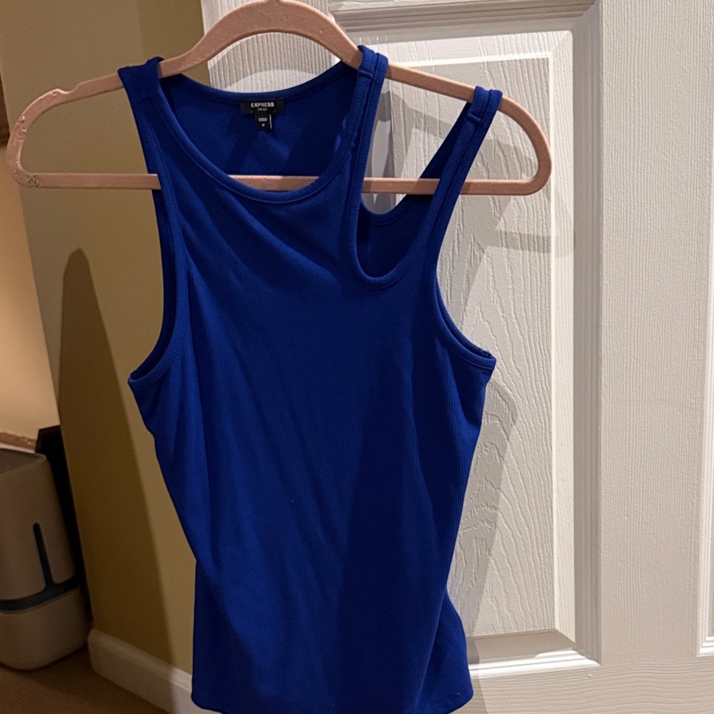 Express Royal Blue Tank Top